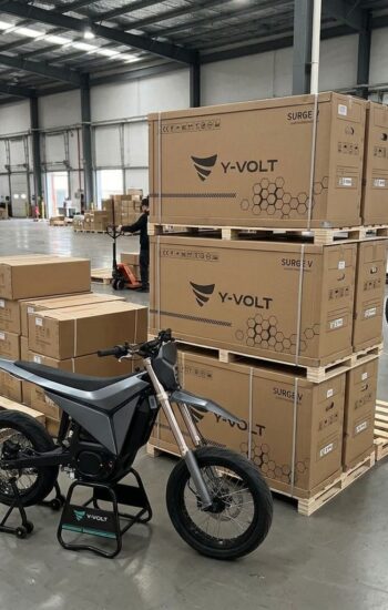Y volt box shipping warehouse - Y-VOLT Motorcycles