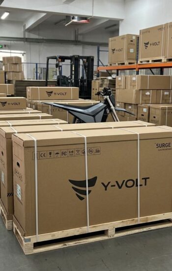 Y volt box shipping warehouse - Y-VOLT Motorcycles